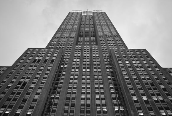 Empire State Building B&W